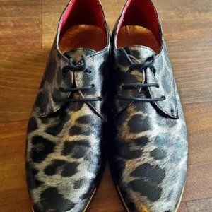 Tiding leopard men's Party Shoes